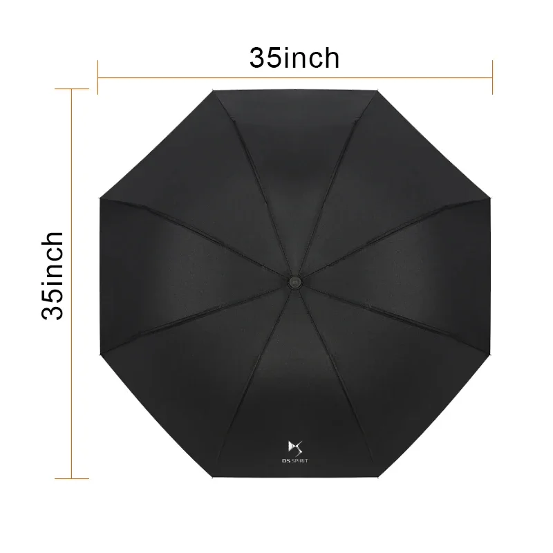 Car Styling Car Logo Business Umbrella Windproof Automatic Threefolding Umbrella For DS SPIRIT DS3 DS4 DS4S DS5 DS 5LS DS6 DS7