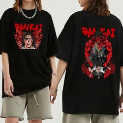 Kenpachi Zaraki Bleach T-Shirt Harajiku Hip Hop Casual Loose Unisex Anime TShirt Ladies Crew Neck Tee Fashion Cotton Ladies Tops