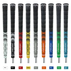 Empuñaduras de cordón de algodón para Golf, empuñaduras de goma, empuñaduras de eje, empuñaduras universales, absorción del sudor, antideslizantes