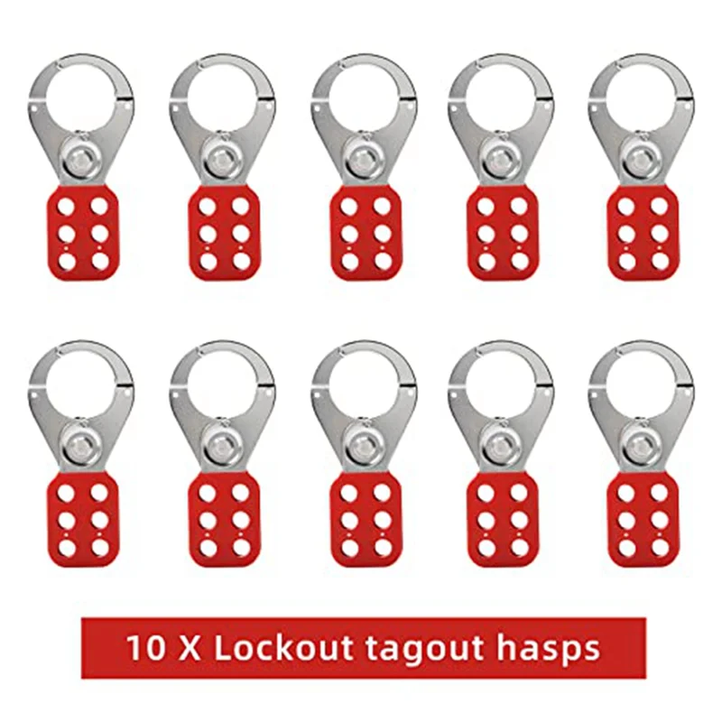 

Комплект замков Ckout Tagout - Набор предохранительных замков с биркой - Засовки для блокировки электрической станции с биркой