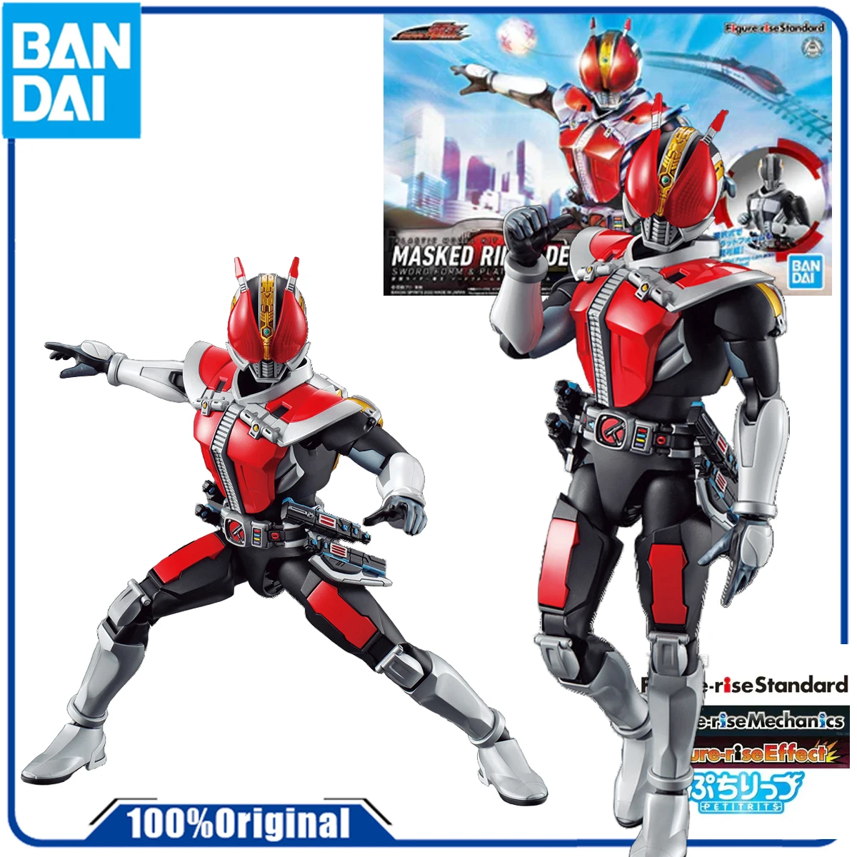 Oryginalny model do składania Bandai HUMANOID ASSEMBLY FRS SPECIAL CAMERA KAMEN RIDER 01 JUMPING LOCUST, figurka anime, zabawka do składania.