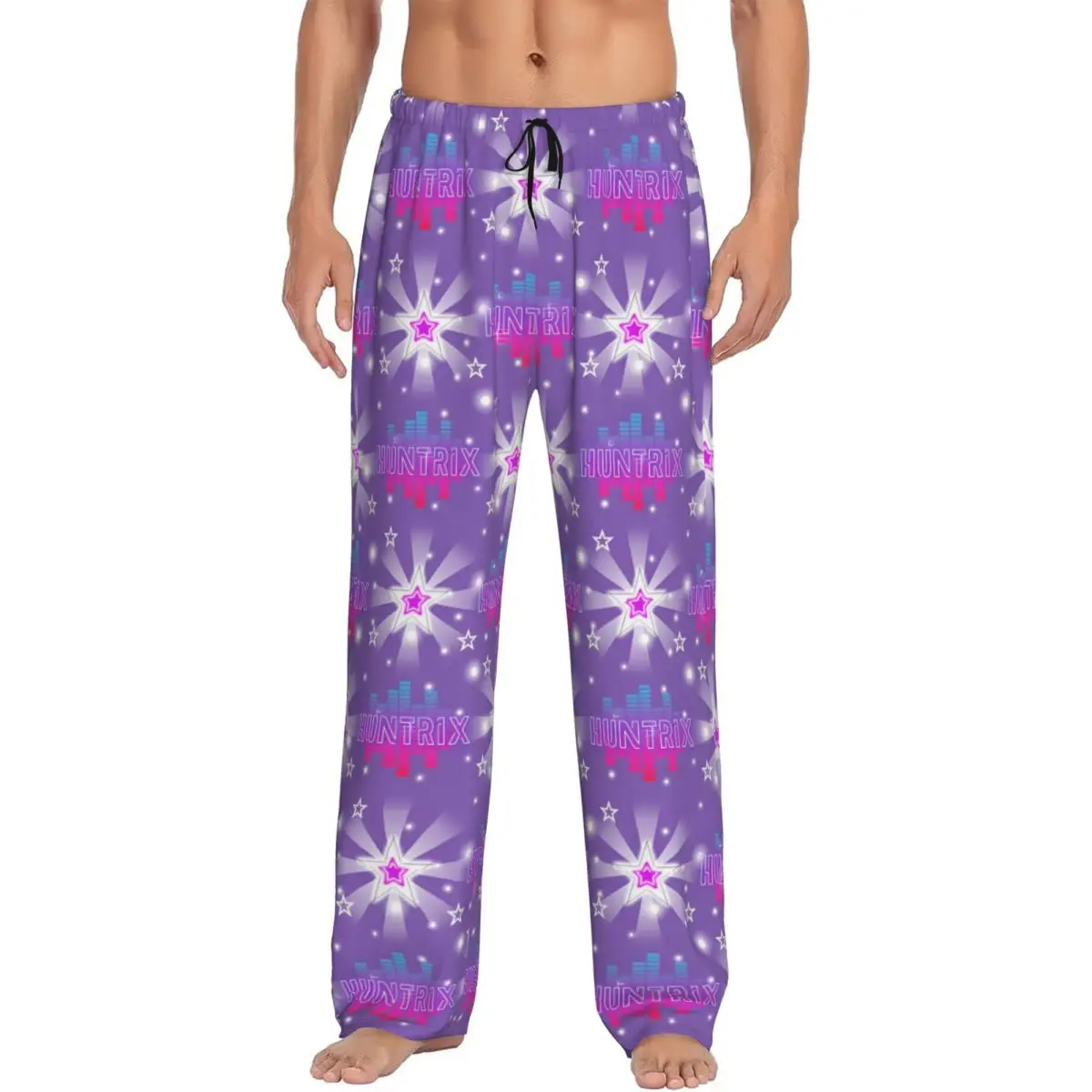 

Custom Men's Kpop Hunter Demons Pajama Pants Print Huntrix Sleep Sleepwear Bottoms with Pockets