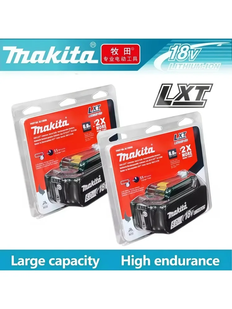 100% Original 18V Makita 6Ah Makita Akku BL1840 BL1830B BL1850B BL1850 BL1860 BL1815 Ersatz-Lithium-Akku