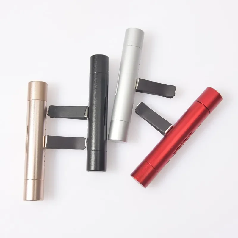 1PC New Car Air Outlet Perfume Air Conditioning for Clip Pendant Aroma Lasting Fragrance Aromatherapy Auto Air Freshener Metal