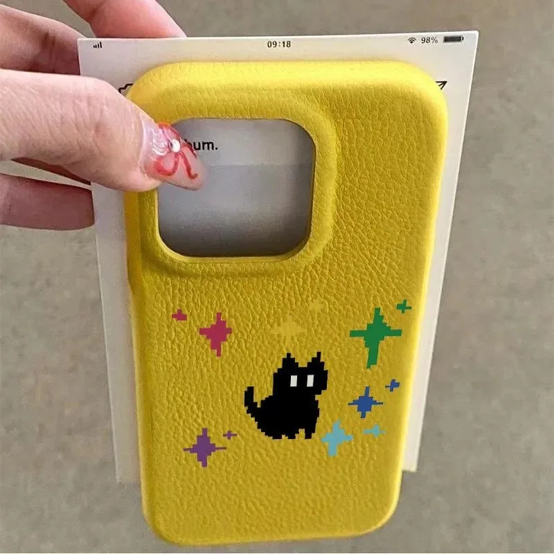 DMAWMJ противоударный чехол для телефона с черным котом для iphone 16 pro max 15 14 plus 13 11 12, задняя крышка для iphone xr xs max x shell bumper