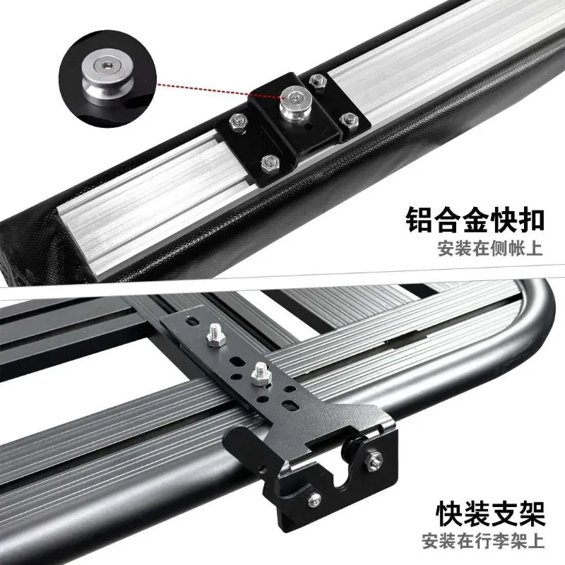 Quick Install Clamp for Car Side Awning, Roof Crossbar Fixed Bracket Compatible with ARB Camping Tent - view 3