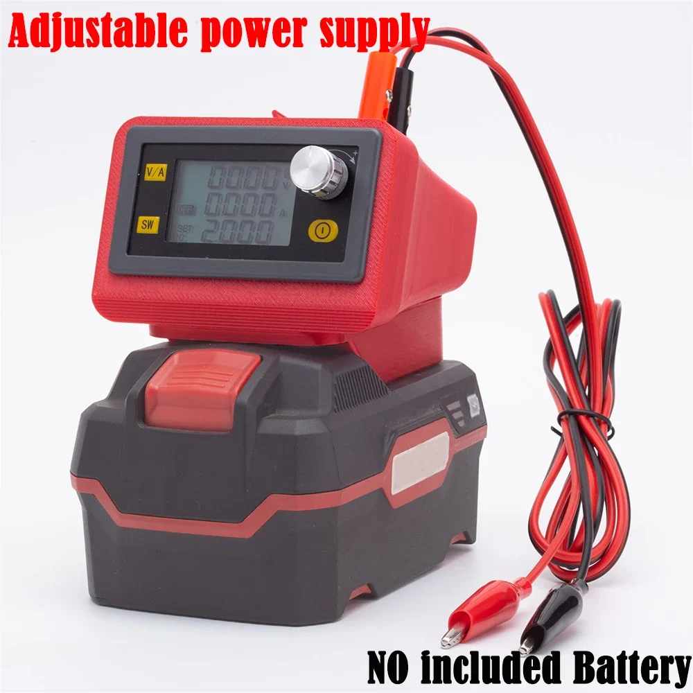 Portátil Cnc Ajustável Power Supply Buck Boost Converter para Parkside X20v Team Bateria de Lítio dc Voltagem Estável ao ar Livre