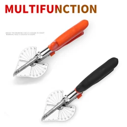 Angle Shear 45-120 Degree Miter Cutter Hand Shear Multifunctional PVC PE Plastic Pipe Scissors For Housework home decor Plumbing