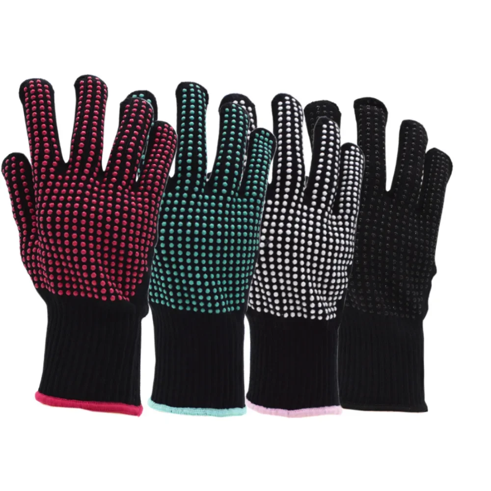 Guantes antiescaldaduras para barbacoa, guantes para horno microondas, guantes para hornear, cocina, guantes antideslizantes ignífugos, soporte para olla para horno y barbacoa, manopla de cocina