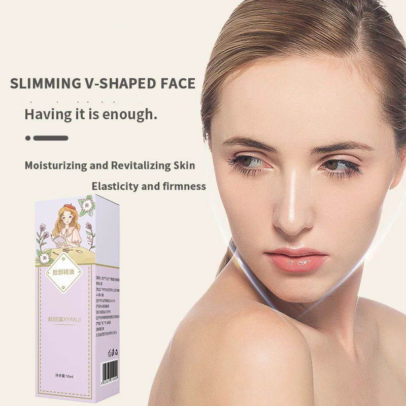 

Facial Essential Oil V Face Genuine Men's and Women's Double Chin Lifting Firming Serum Moisturizing and Hydrating