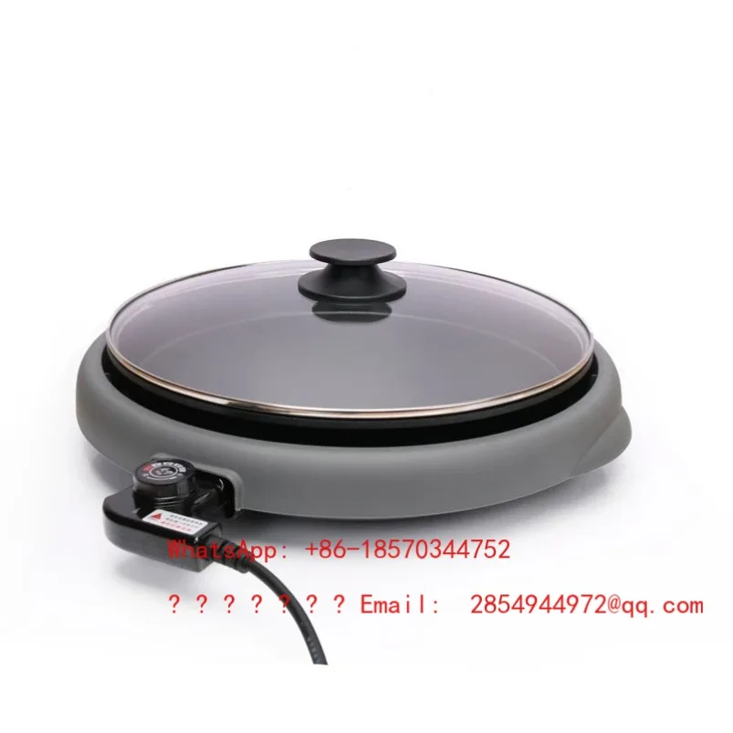Circular Electric Oven, Household Indoor, Smoke-free, Non Stick, Multifunctional Grill, Baking Pot