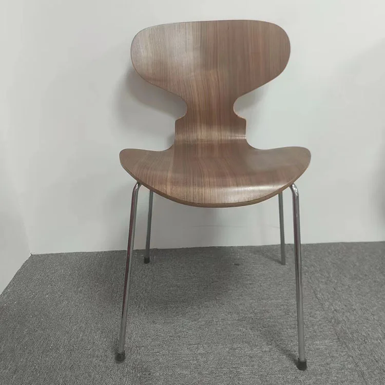 كرسي النمل الشمال بسيط كرسي الطعام في العصور الوسطى مصمم المنزل مطعم مقهى مسند الظهر