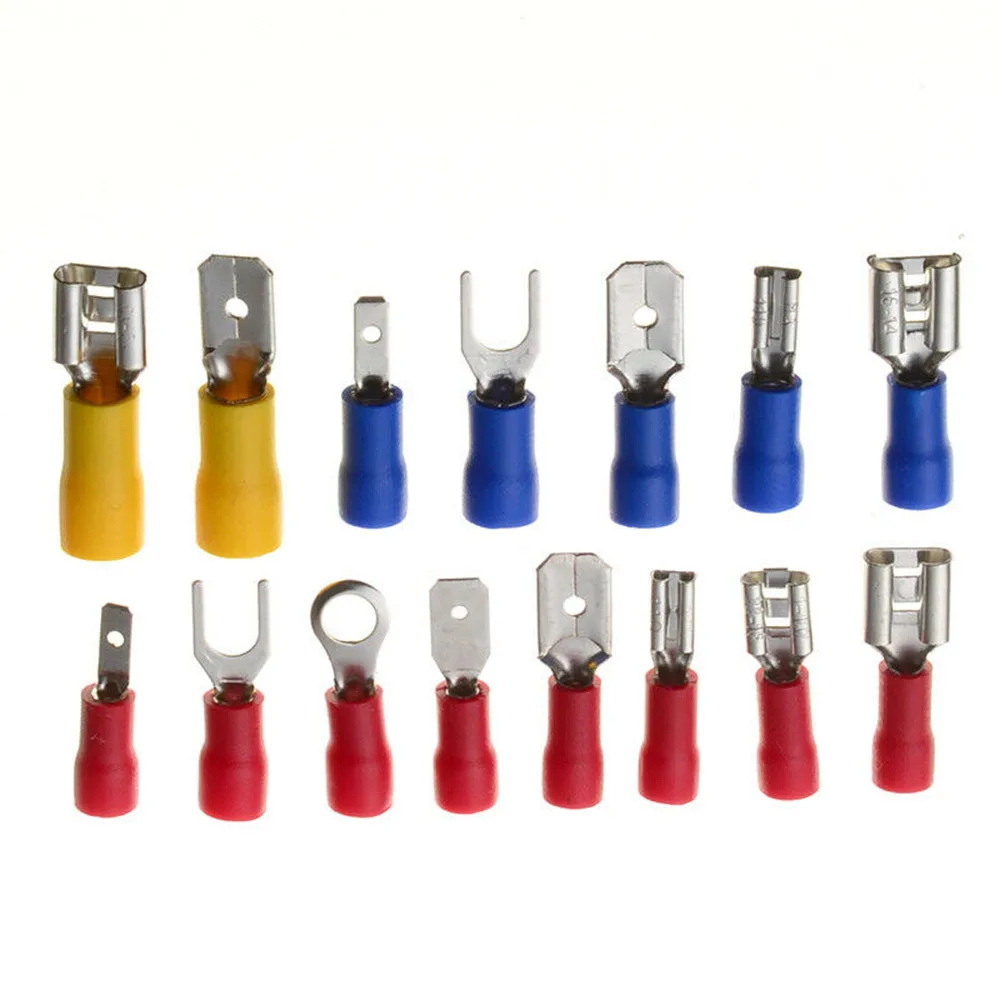 Efficient and Reliable 280PCS Assorted Crimp Spade Terminal Electrical Wire Connector Kit Long Lasting Performance