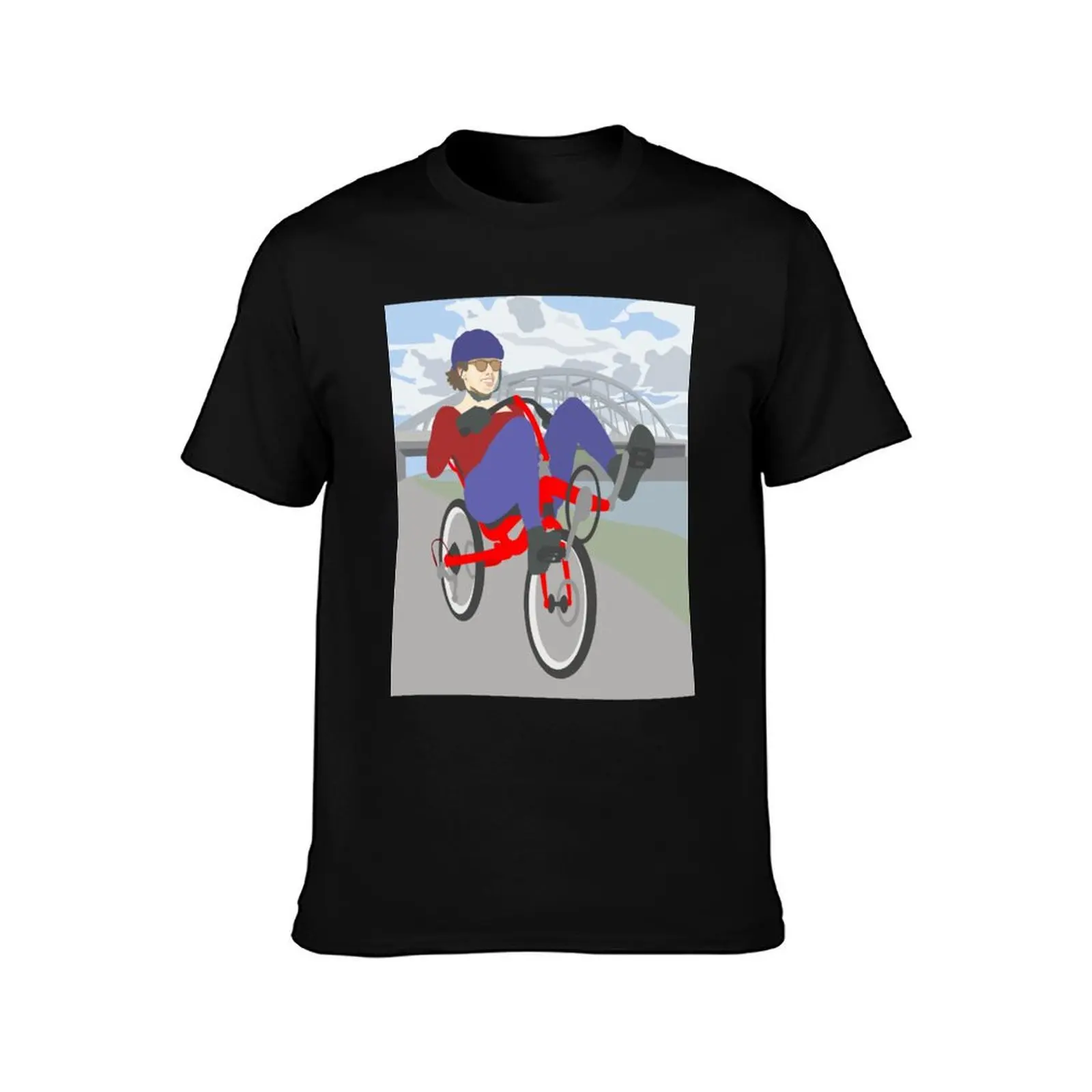 RED HURRICANE T-Shirt Summer Casual Cotton Tee Oversized Streetwear Tops Vintage Graphic Print Loose Fit Short Sleeve
