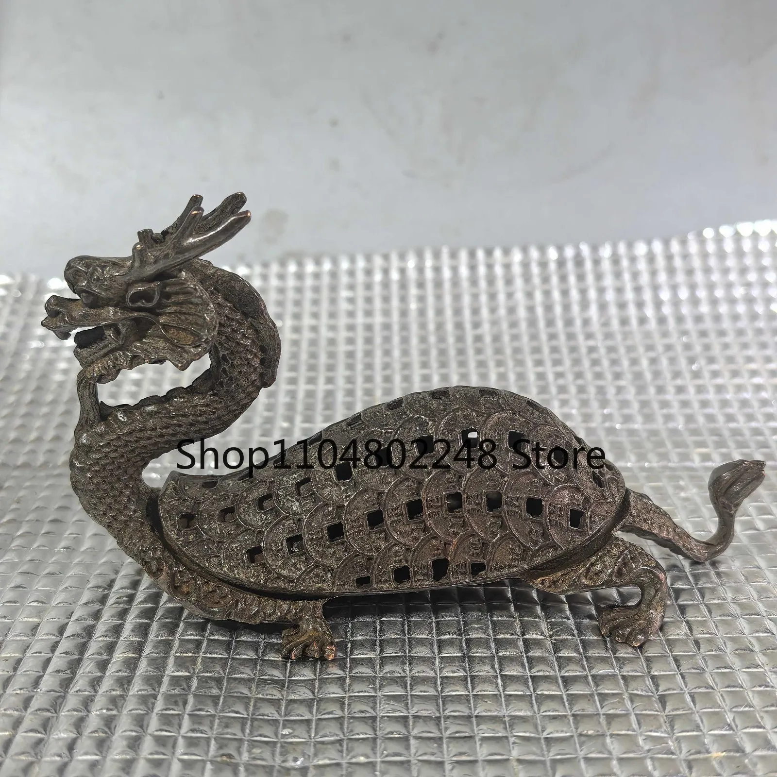 China Old bronze ware, Dragon Head Aromatherapy