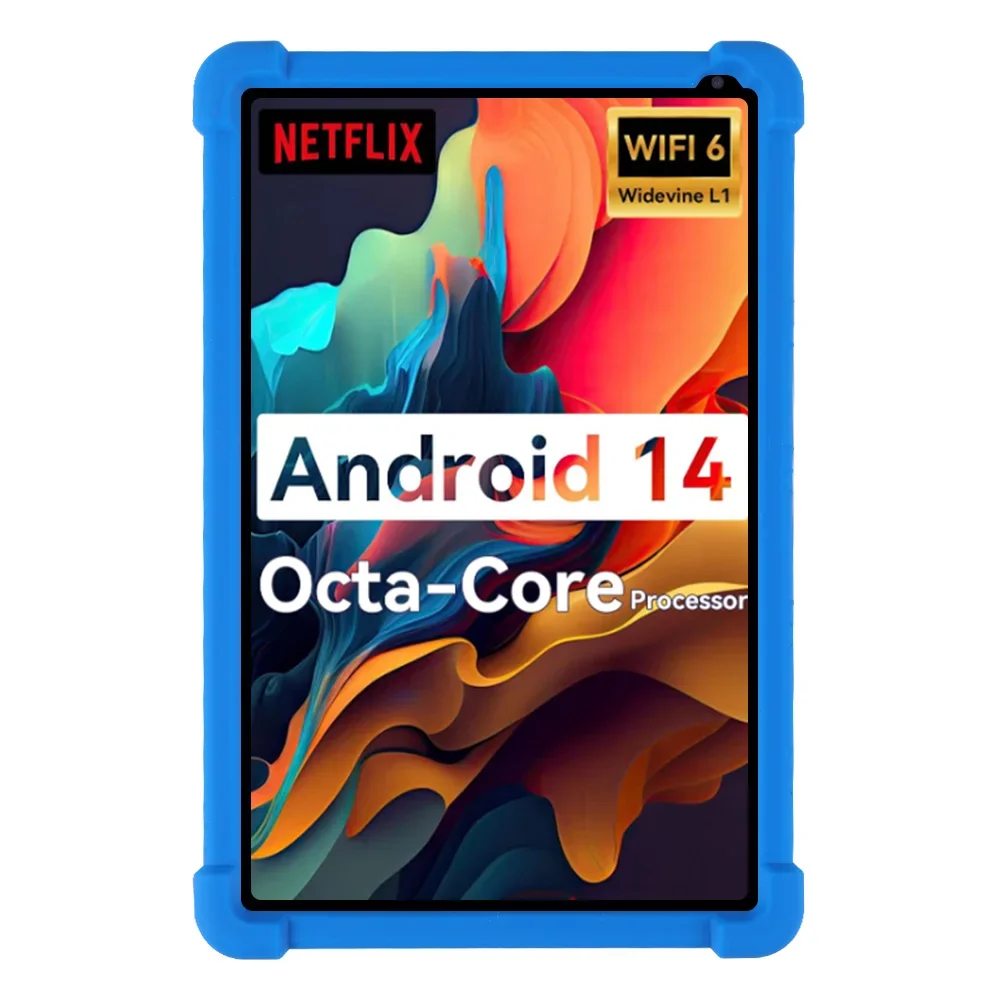 Capa para tablet rowt a10 10.1, capa de suporte de silicone infantil para aiprotabletc20e/zonko d115/mb1001 tablets de 10.1 polegadas