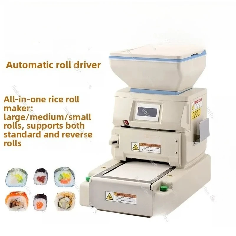 Automatic Sushi Roll Machine Nori Rice Spreader Wrap Rolling Machine