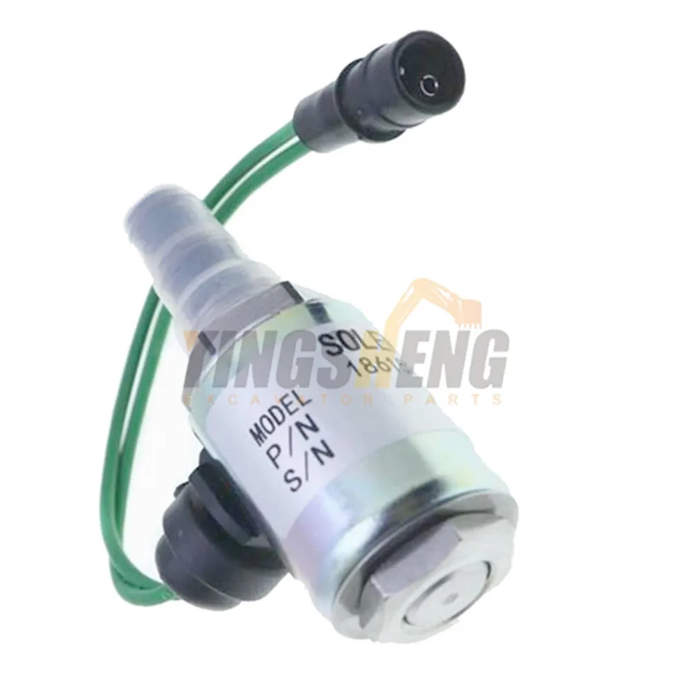 

186-1525 Электромагнитный клапан экскаватора Детали автогрейдера 120H 135H 140H D8R Электромагнитный клапан бульдозера 24 В 1861525