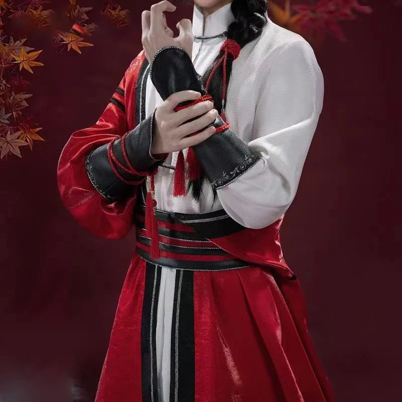 Tian Guan Ci Fu Cosplay Luxury Huacheng Costume TGCF Huacheng Costume Ghost King Chinese Anime Cosplay Costumes for Halloween