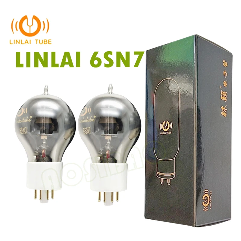 

LINLAI 6SN7 Vacuum Tube Replace 6SN7-T 6H8C 6N8P CV181 6SN7GT HIFI Audio Valve Electronic Tube Amplifier Kit DIY Matched Quad