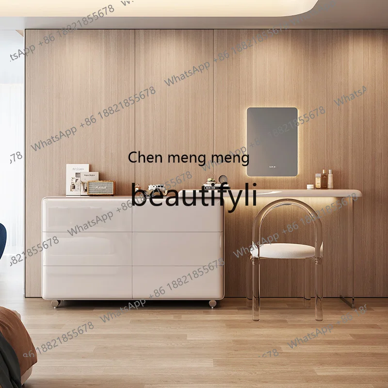 

Light luxury chest, dresser, storage cabinet, integrated bedroom, Italian modern, drawers H