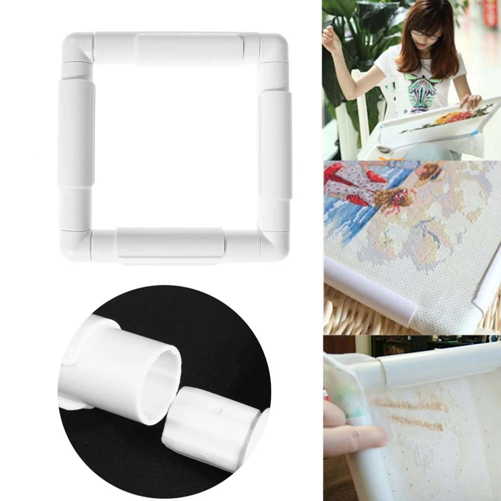 Frame Floor Stand Adjustable Wood Pine Cross Stitch Embroidery Tapestry Hoops Hight Tools Sewing Handmade Tool Accessories