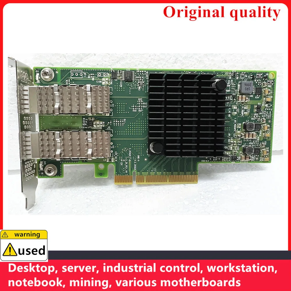 For Mellanox CX4121A MCX4121A-ACAT ConnectX-4 25Gigabit Ethernet Card PCI-E 3.0