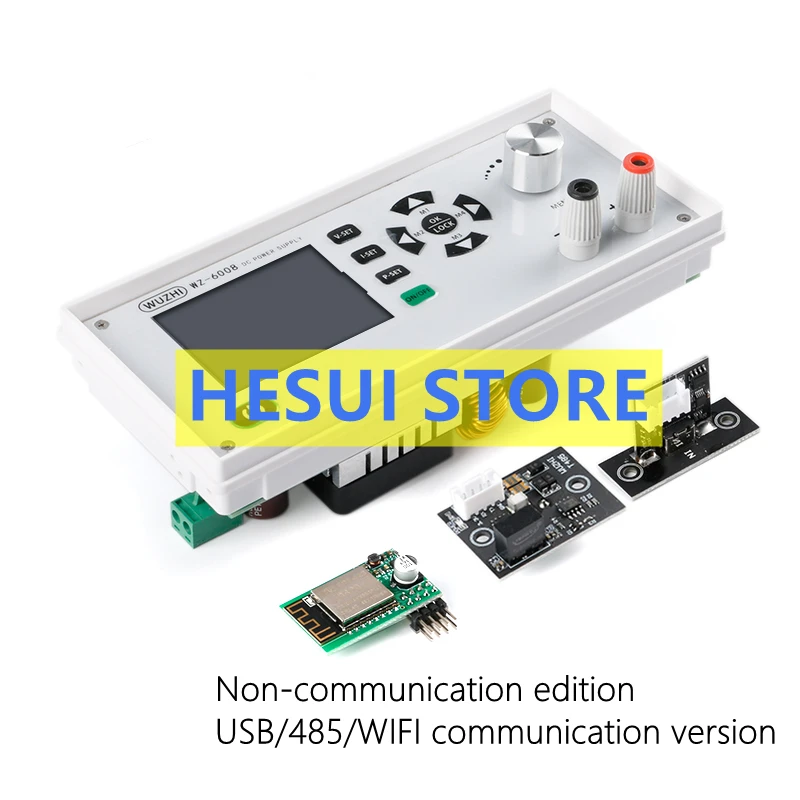 Power supply adjustable voltage current switch DIY programmable CNC digital display DC voltage regulator and step-down DCDC 60V8