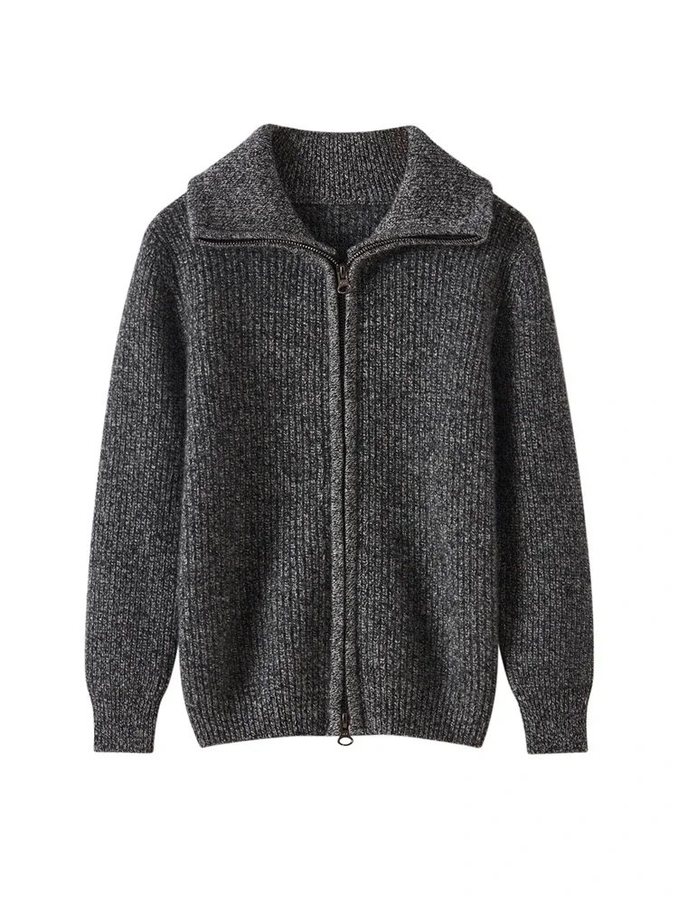 High Quality Children's Clothing Sweater Cardigan 100% Cashmere Kids Sweater Boys Girls Knit Autumn Winter Kids Warm Coat Lapel