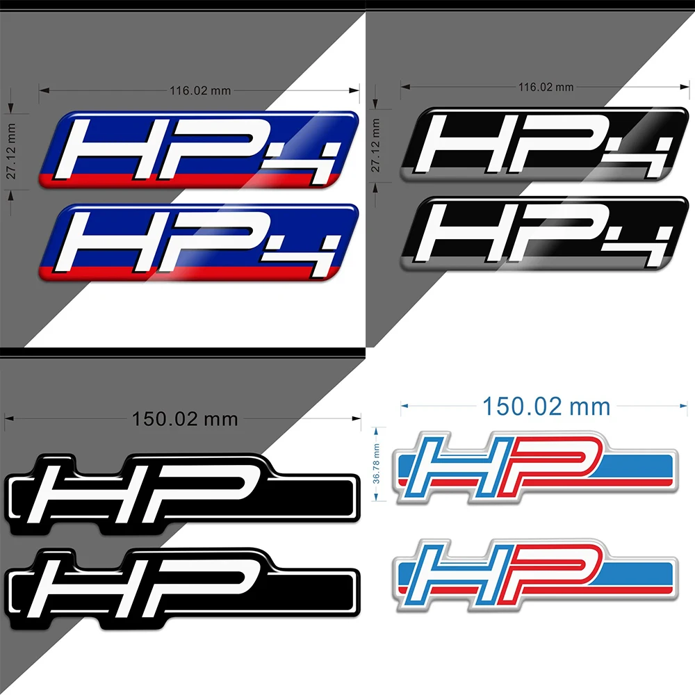 S 1000 RR S1000RR Stickers For BMW FOR HP HP2 HP4 R 1250 GS Race S1000XR Side Protection Tank Pad Emblem Logo 2019 2020 2021