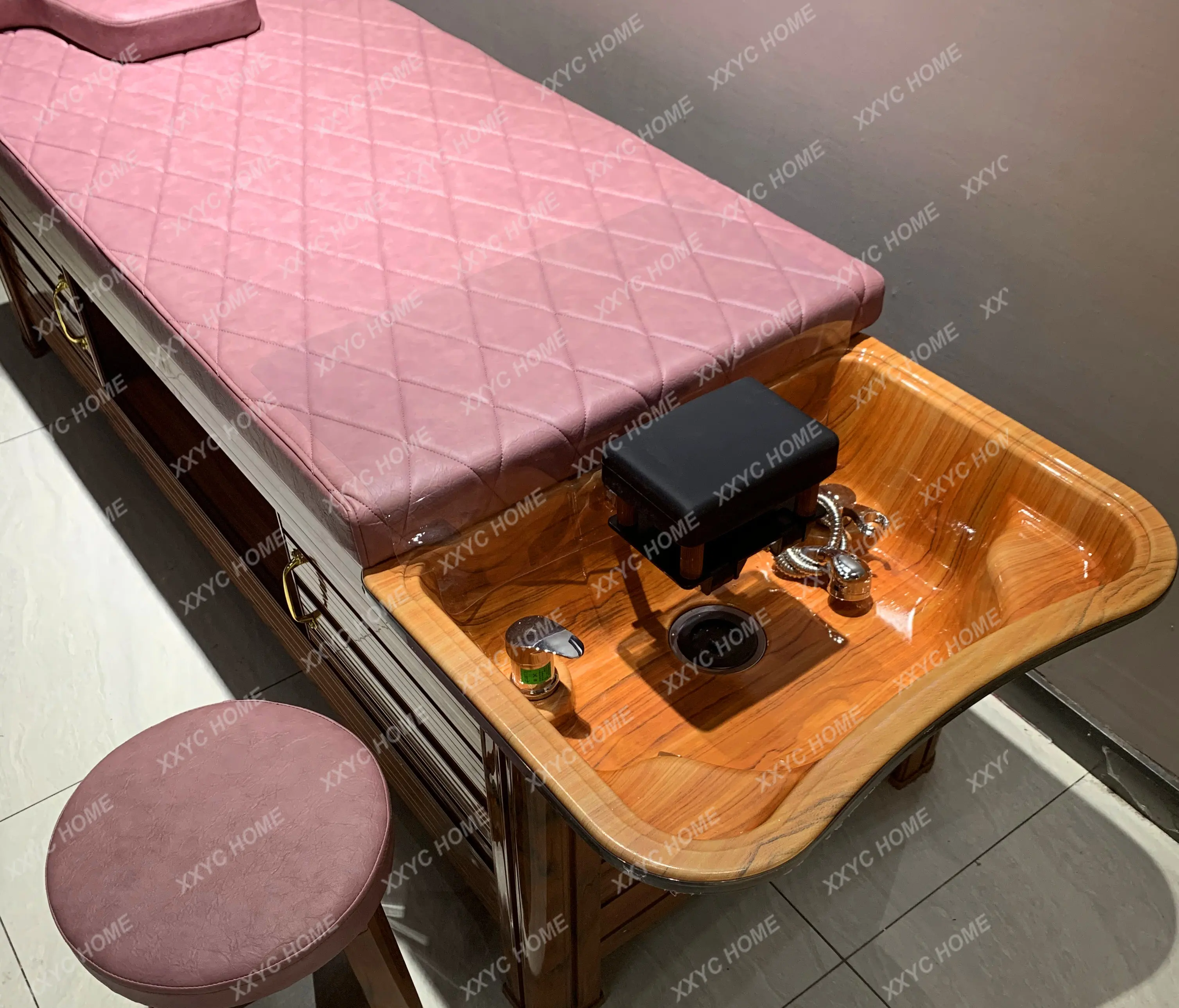 Toudao Soup Beauty Salon Head Therapy Thai Massage Bed for Hair Salon Thai Bed Lying Completely Hairdressing Shampoo