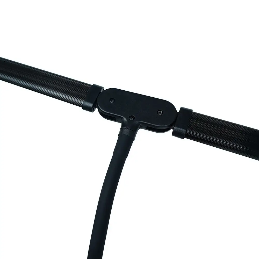 Flexible Extra Bright Led Desk Lamp 3 Color Modes Eye-Care Desk Light USB Adapter Double Head Gooseneck Smart Light Office