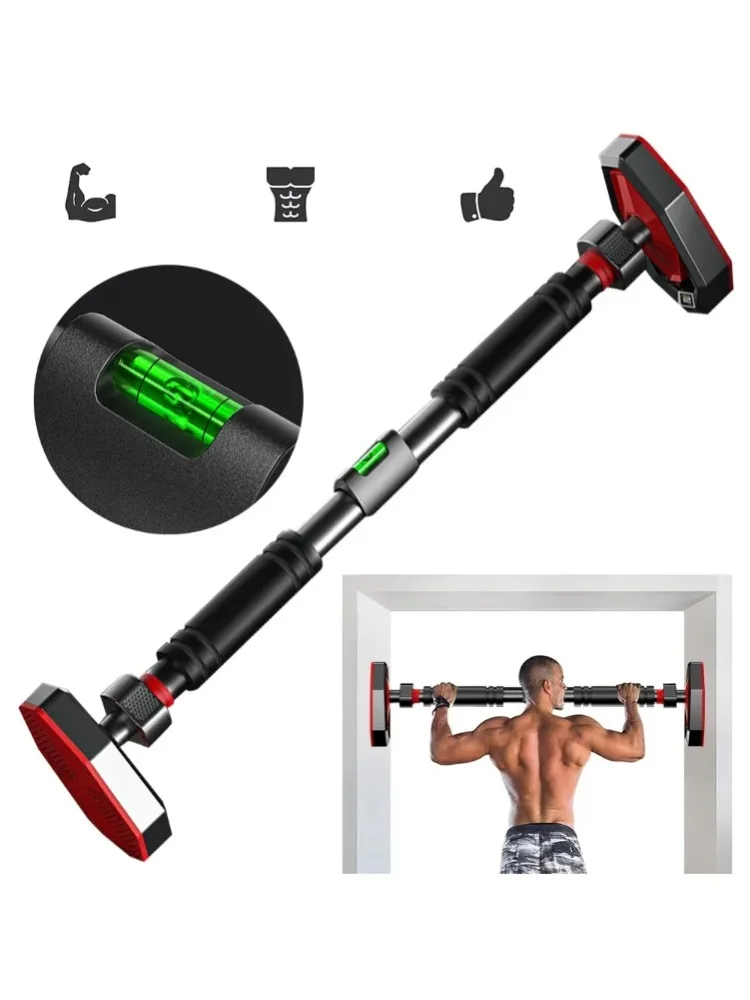 Klappbare Klimmzugstange für Türrahmen, Ohne Bohren Montierbar, Tragbare Fitness-Horizontalstange für Heimtraining