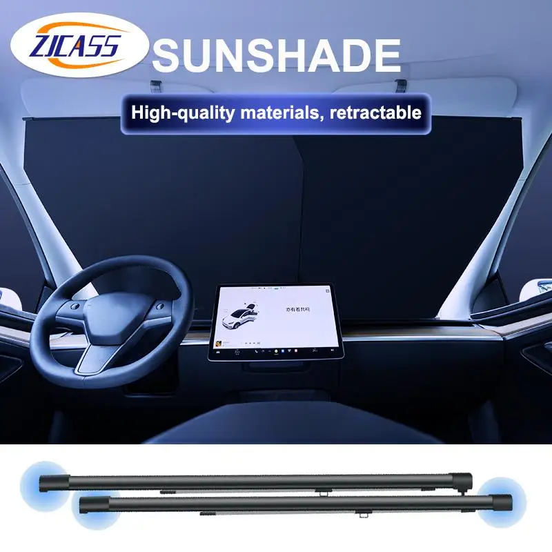 

Car Front Window Sunshade Cover Sun Shade Windshield Visor Windscreen Telescopic Auto UV Protection Curtain Styling Accessorie