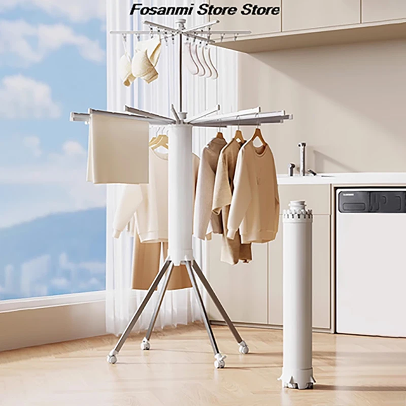 

Multi-Arm Octopus Drying Rack Foldable Laundry Stand 50KG Load For Home Balcony Use Portable Space Saving Design Quilt Drying