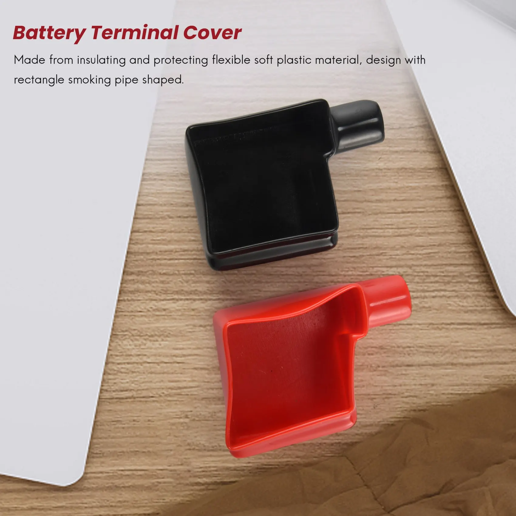 Auto Batterij Terminal Cover Isolatie Boot Paar