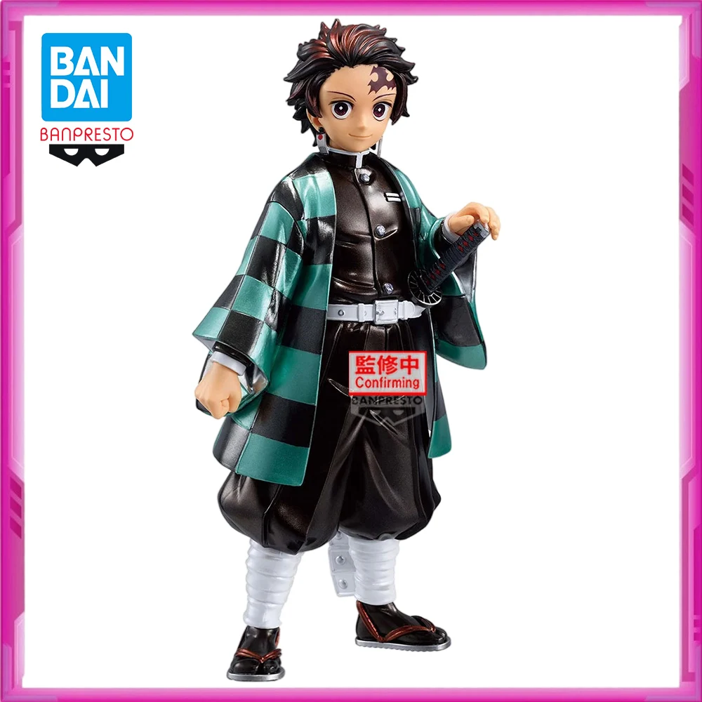 Original BANPRESTO Demon Slayer Grandista Kamado Tanjirou PVC Anime Figures Action Figure Model Toys Gift