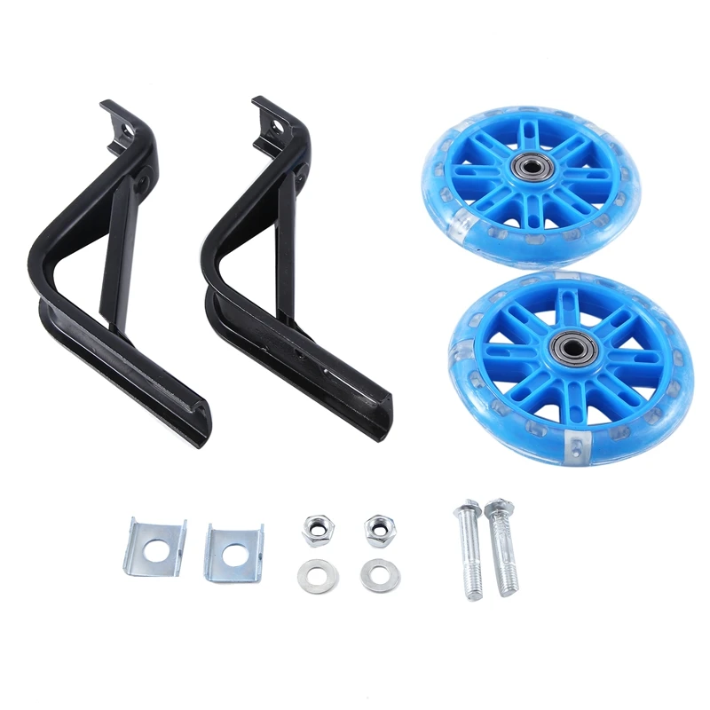 

LALA аксессуары для детских велосипедов 16-дюймовое вспомогательное колесо балансировочное вспомогательное колесо Mute Flash детские принадлежности для верховой езды