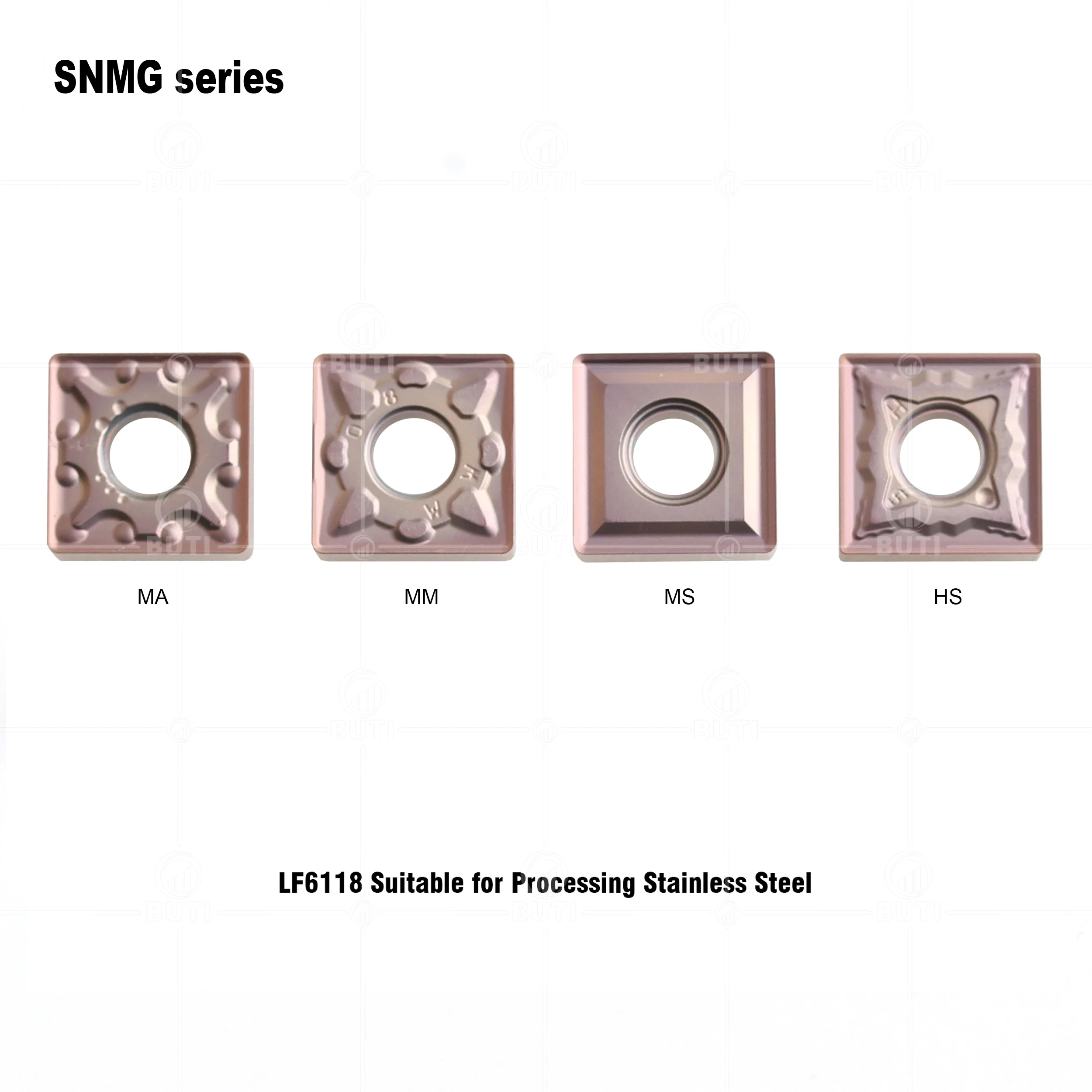 Imagem -05 - Deskar-cnc Torno Carbide Turning Inserts para 100 Original Snmg120404 Snmg120408 Snmg120412 ma mm hs ms Lf6118 Aço Inoxidável