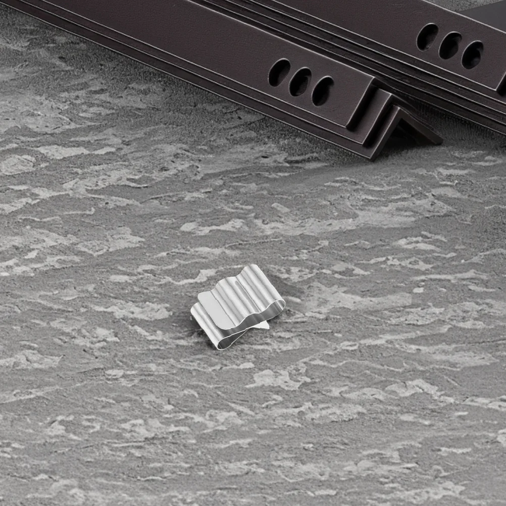 

20pcs Solar Panel Cable Clips Stainless Steel 2-Wire Clamps For Photovoltaic Wiring Management Trailer Frame Mounting Wire Rope