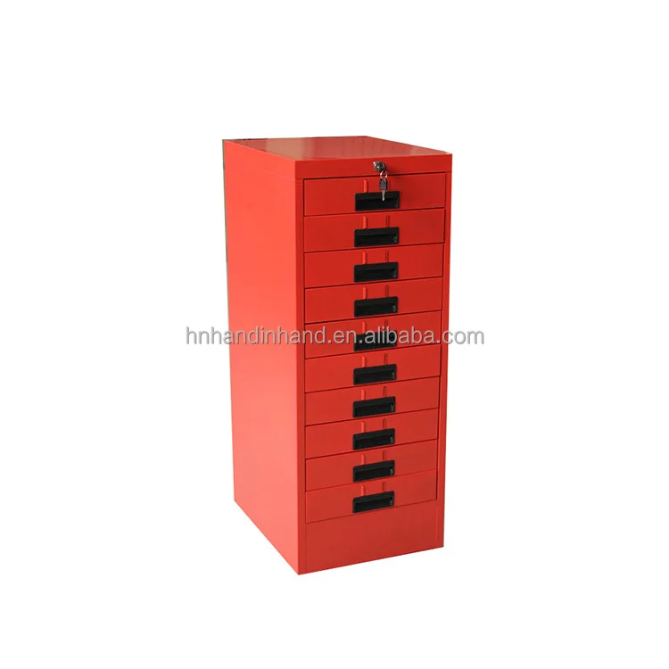 high quality 2016 office used 10 drawers filing cabinet