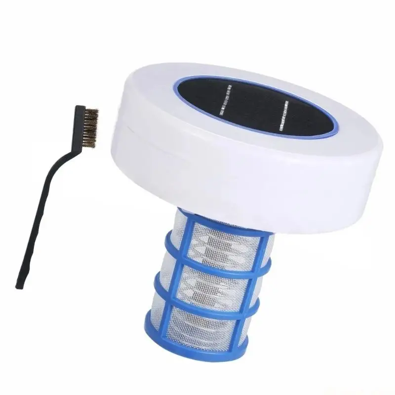 31BE Swimming Pool Purifiers Cleaner Solar Pool Ionizer Water Processor Floating Pool Cleaner Water Purification Device
