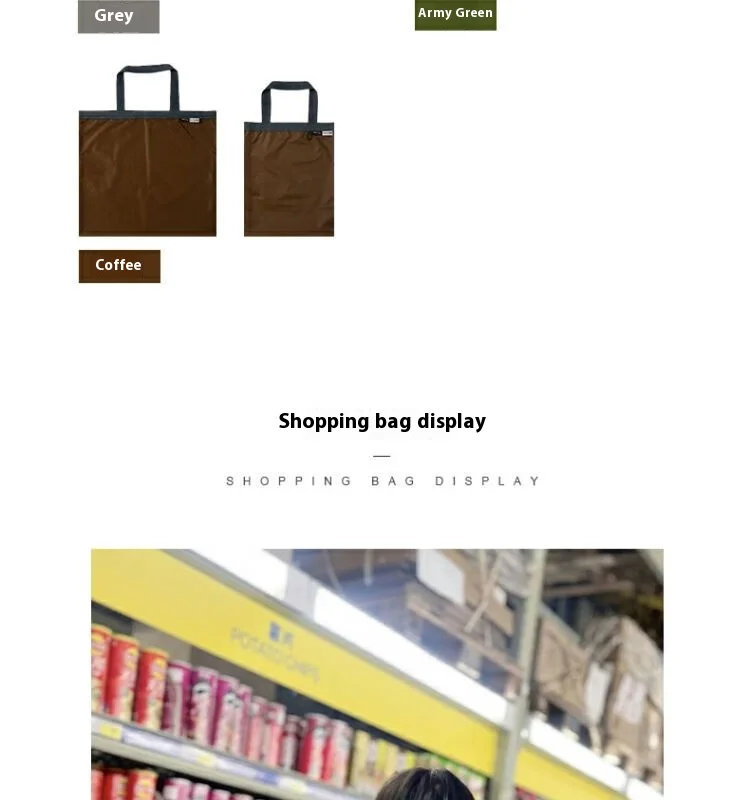 XENOSMILUS Mini Portable Eco-Friendly Shopping Bag, Lightweight and Waterproof, Ideal for Traveling, Storage and Shopping