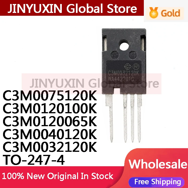 5Pcs C3M0075120K C3M0120100K C3M0120065K C3M0040120K C3M0032120K TO-247-4  In Stock IC Wholesale