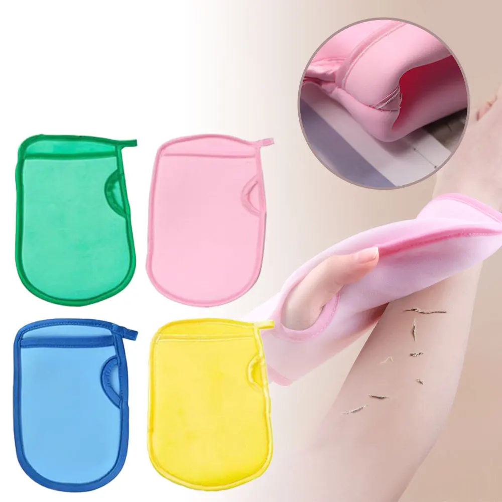 Super Soft Exfoliating Bath Mitt-Painless To The Skin Sponge PVA Children Adult Bathing Scrub Gloves Durable Shower Towel New