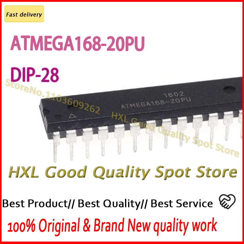 ATMEGA168-20PU 5~100PCS/LOT  ATMEGA168-20P ATMEGA168-20 ATMEGA168 ATMEGA16  DIP-28