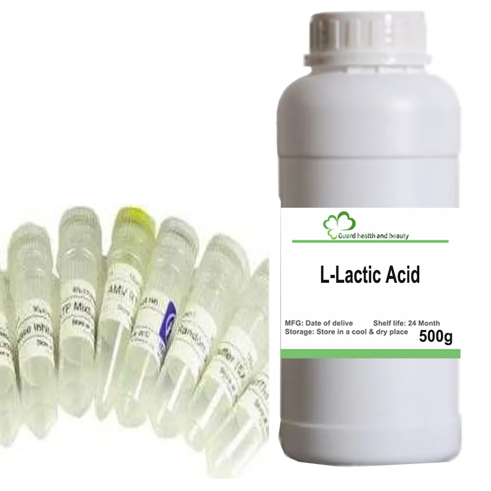 L-Lactic Acid Moisturizing and Water Locking Properties, Moisturizing and Skin Friendly, Exfoliating, Cosmetic Ingredients