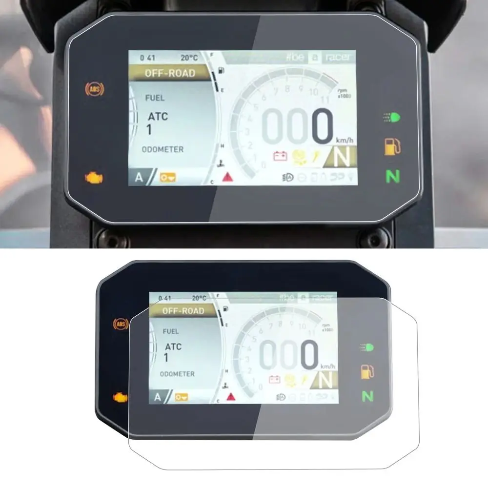 

HD прозрачная защитная пленка для экрана приборной панели, защита от отпечатков пальцев, универсальная защита приборной панели для CB1000R X-ADV 750 FORZA 750