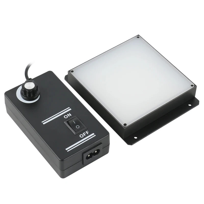 قابل للتعديل آلة رؤية مصدر الضوء 100 مللي متر مربع 140 LED الإضاءة أسفل مصدر الضوء للكشف عن شاشة اللمس PCB IC