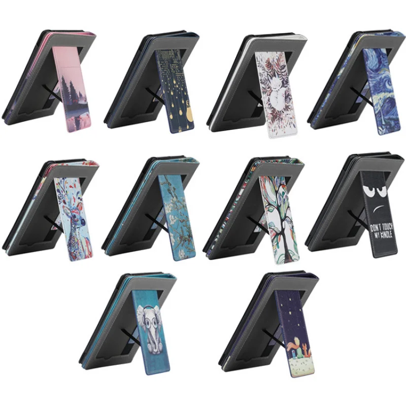 Suitable for Kindle Paperwhite 1/2/3/4/5 generation protective case, painted leather case with hand rest stand
